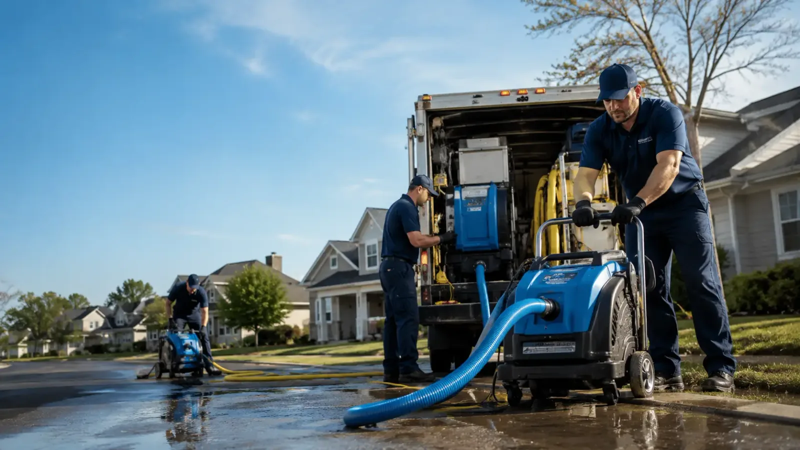 Flood Damage Cleanup in Harrison, MI
